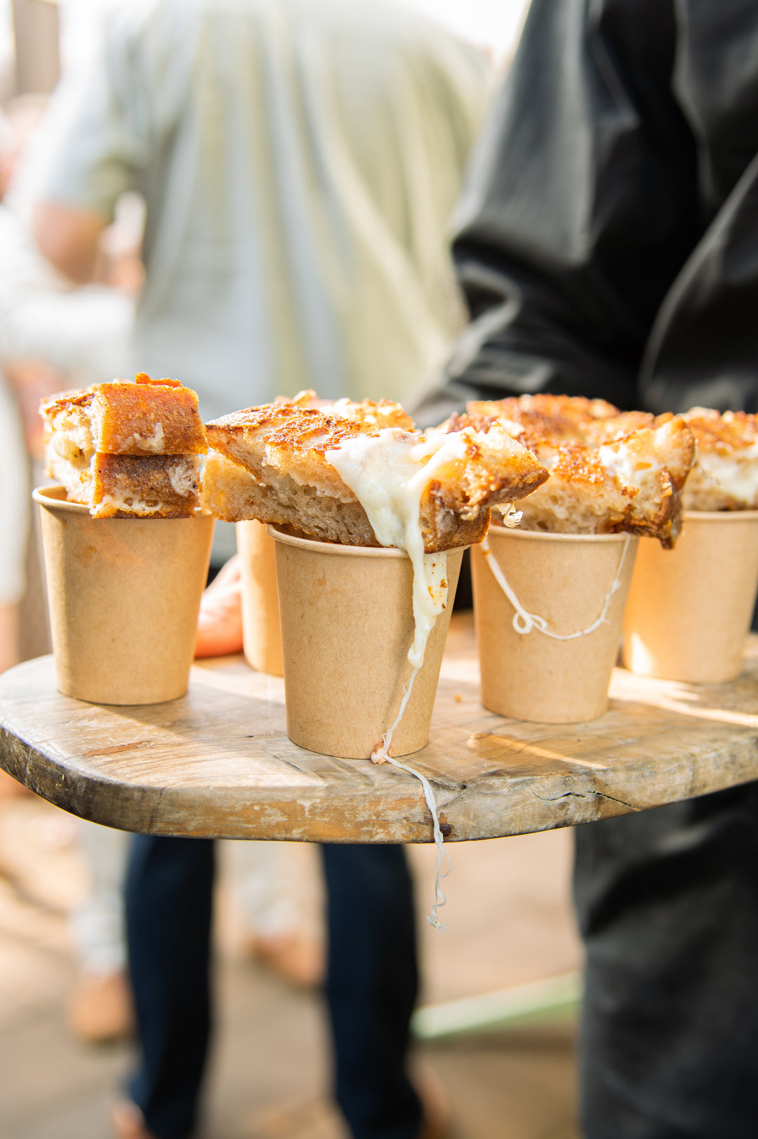 Grilled cheese cups