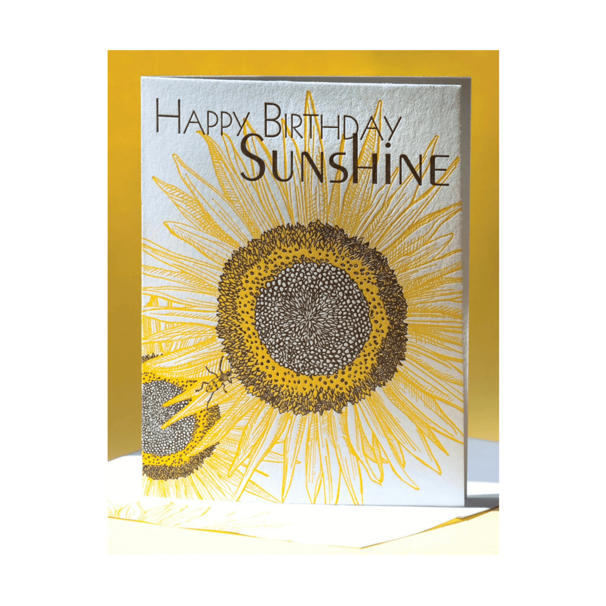 Sunflower Birthday Card – Sunflower Caffè