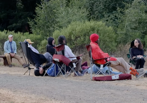 Hanging out with Friends and a Soundscape escape