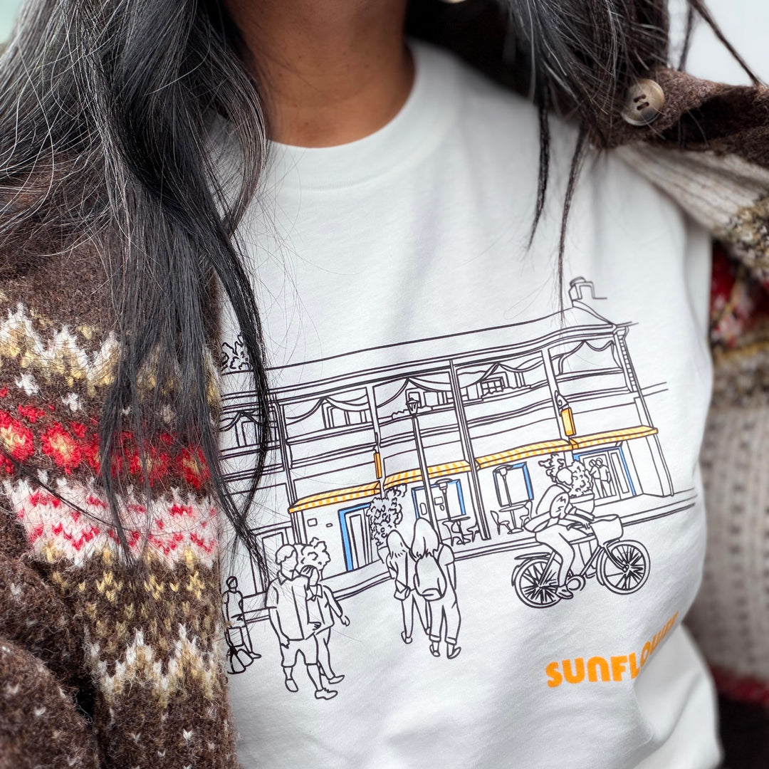 Sunflower Tee - Natural