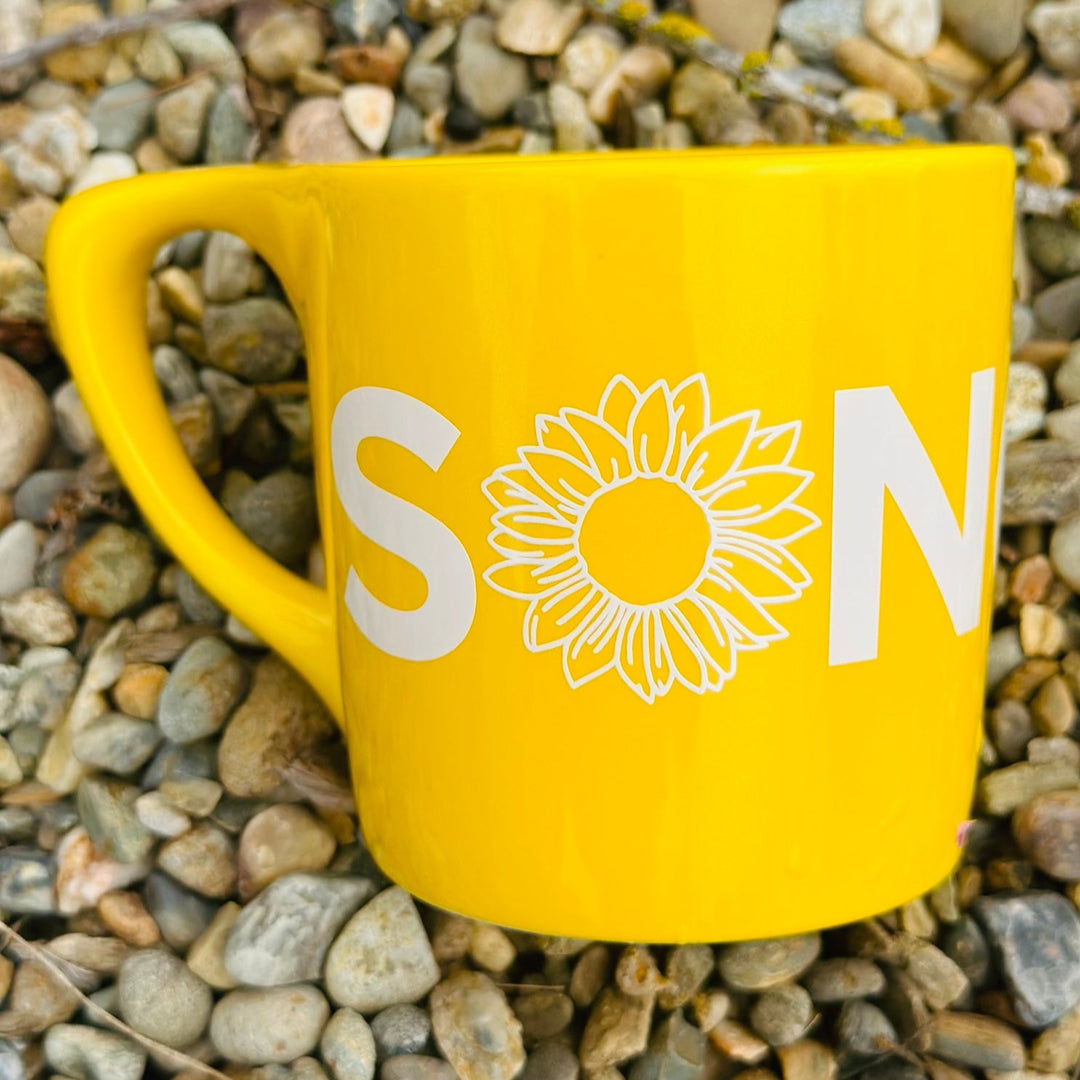 "SONOMA Sunflower" Mugs