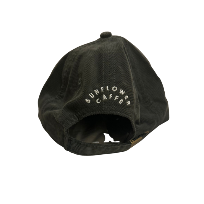 Sunflower Sunrise Corduroy Hat – Olive
