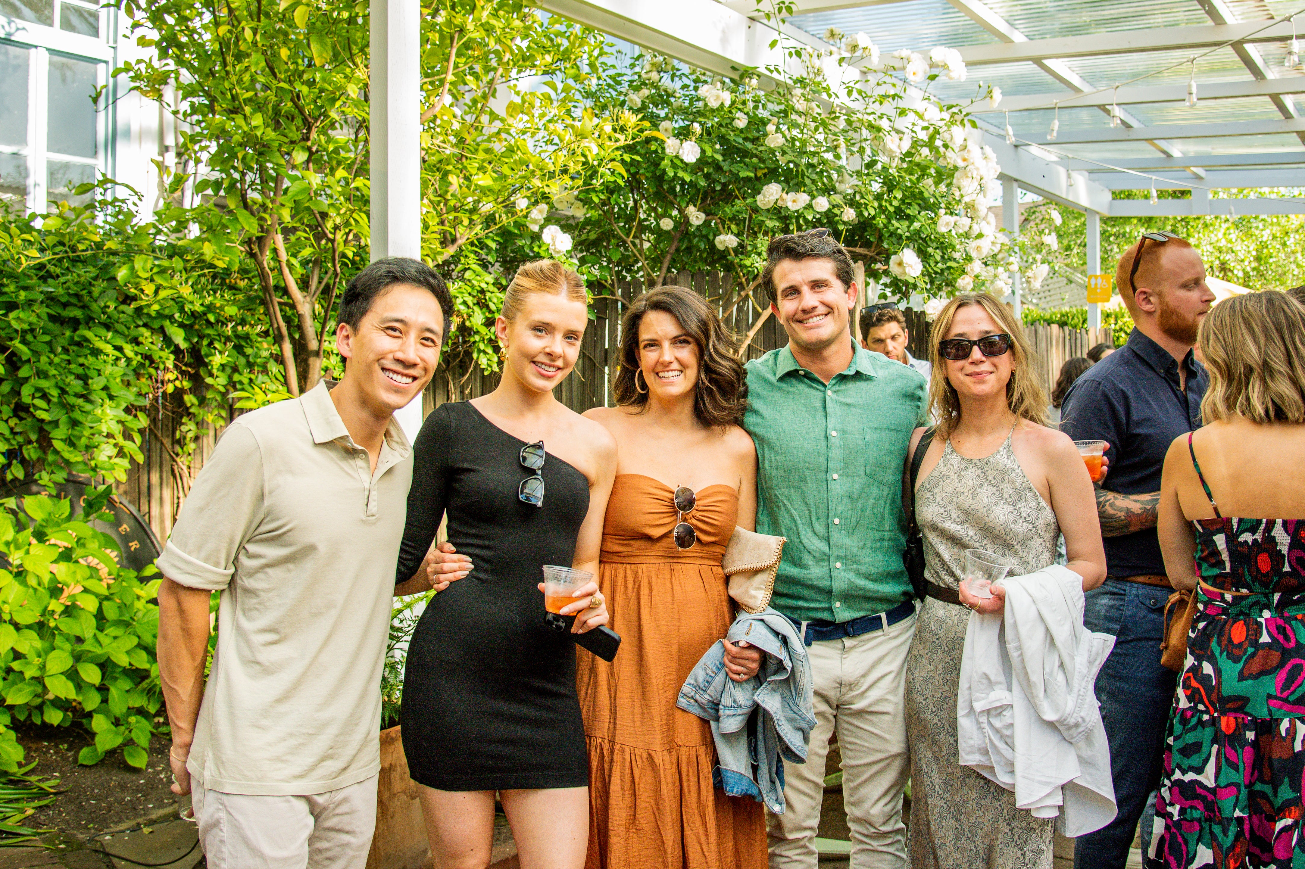Group of people at a party