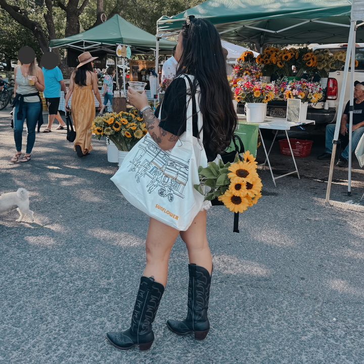 Sunflower Market Tote